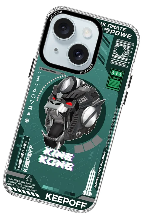Keep Off Apple iPhone 15 DNA Magsafe Kapak - King Kong