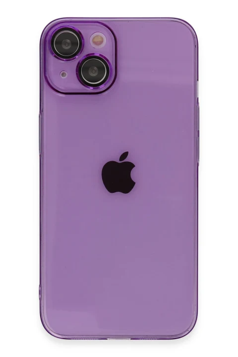 uryport Apple iPhone 13 Kılıf Armada Lensli Kapak - Derin Mor