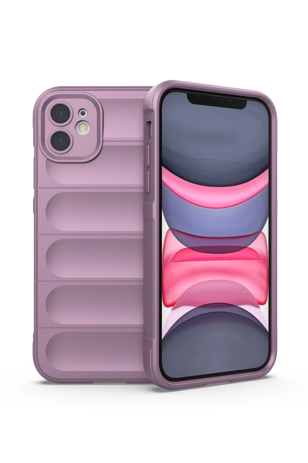 uryport Apple iPhone 11 Kılıf Optimum Silikon - Mor