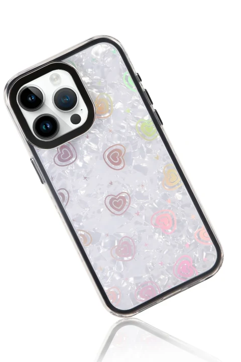 uryport Apple iPhone 11 Lumi Desenli Kapak - Siyah
