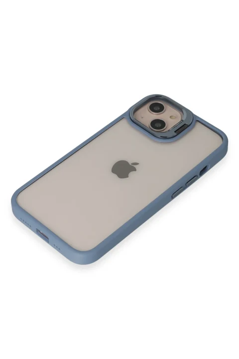 Joko Apple iPhone 14 Kılıf Roblox Lens Standlı Kapak - Sierra Blue