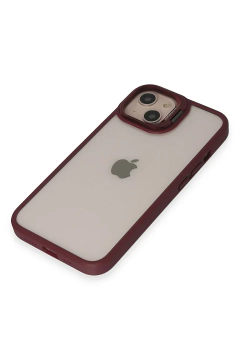 Joko Apple iPhone 14 Kılıf Roblox Lens Standlı Kapak - Bordo