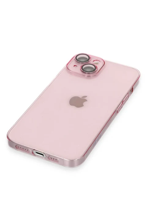 uryport Apple iPhone 13 Kılıf Armada Lensli Kapak - Rose Gold