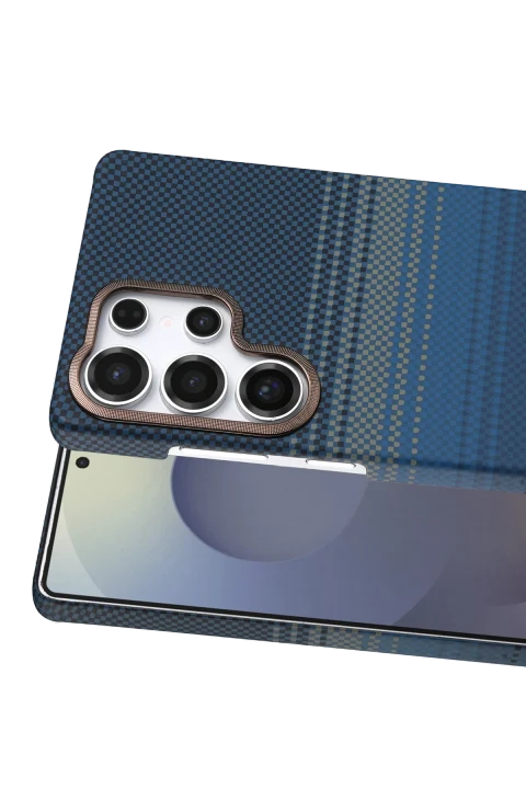 uryport Samsung Galaxy S26 Ultra Vega Magsafe Kapak - Mavi
