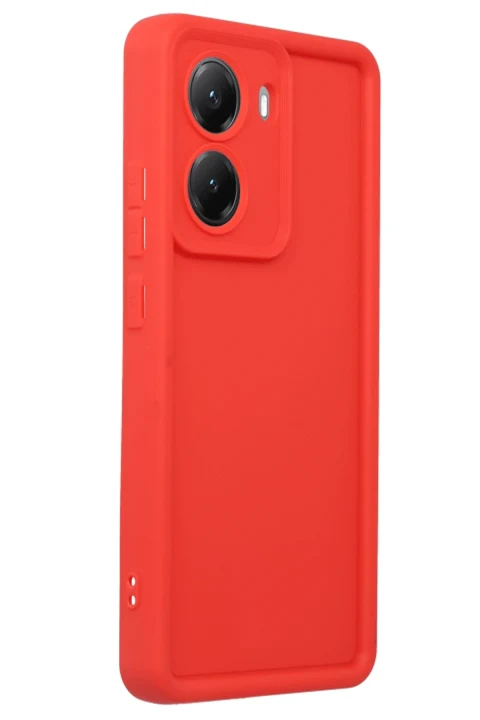 uryport Xiaomi Poco X7 Pro Viera Silikon - Kırmızı