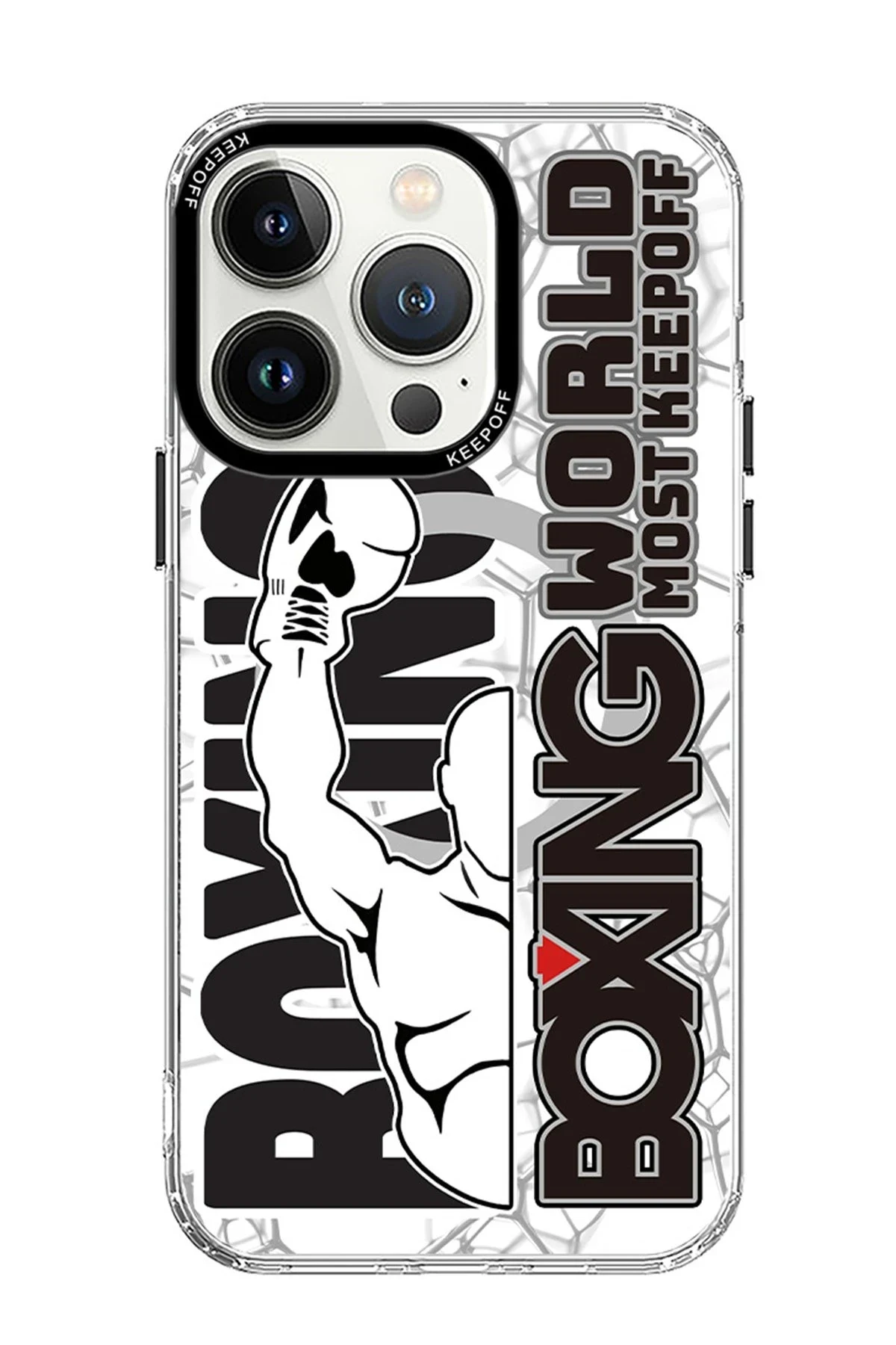 Keep Off Apple iPhone 15 Pro Max Arena Fighting Magsafe Kapak - Win