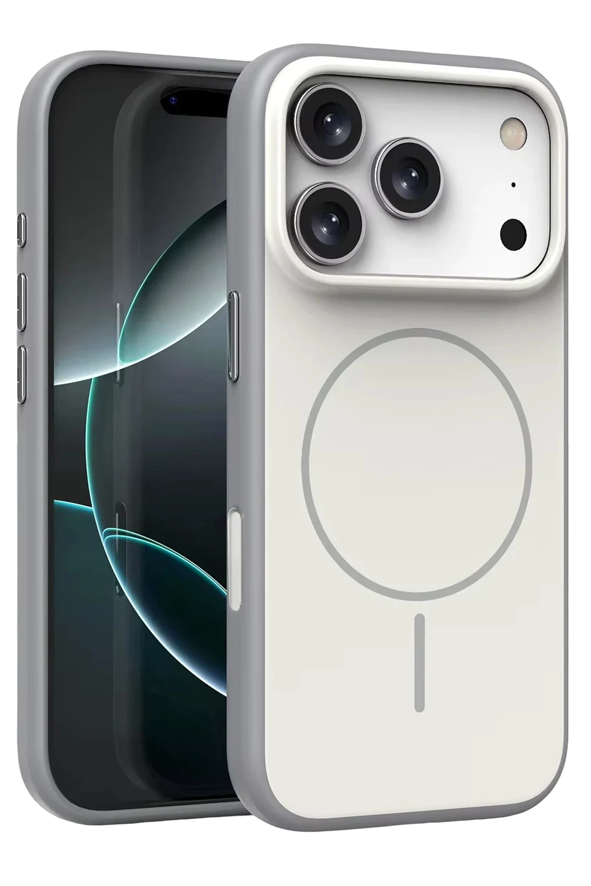 Joko Apple iPhone 17 Pro/18 Pro Neva Magsafe Kapak - Gri