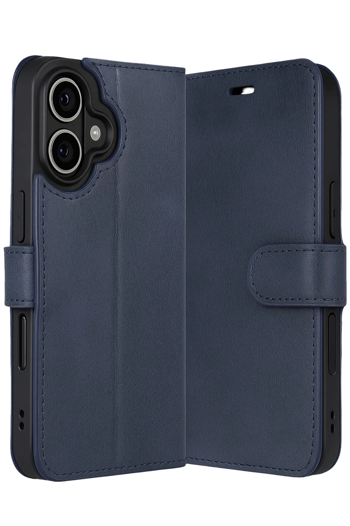 uryport Apple iPhone 17 Trend S Plus Kapaklı Kılıf - Lacivert