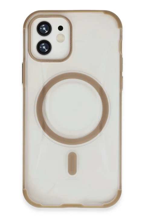 Joko Apple iPhone 11 Hilton Magsafe Kapak - Gold