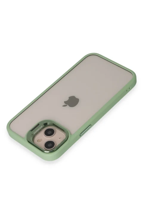 Joko Apple iPhone 14 Kılıf Roblox Lens Standlı Kapak - Yeşil