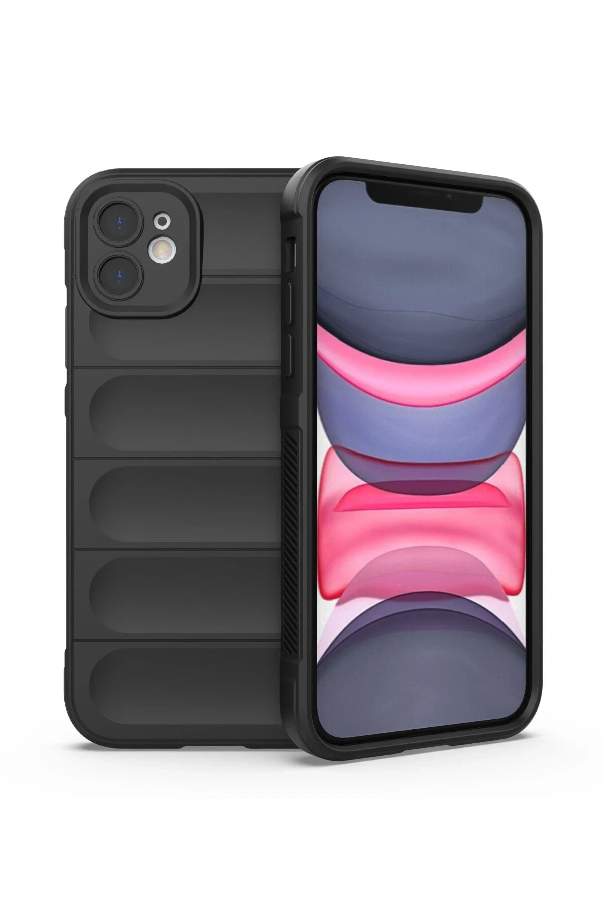 uryport Apple iPhone 11 Kılıf Optimum Silikon - Siyah