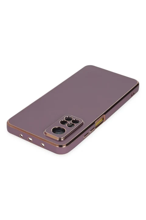 uryport Xiaomi Mi 10T Kılıf Volet Silikon - Mor
