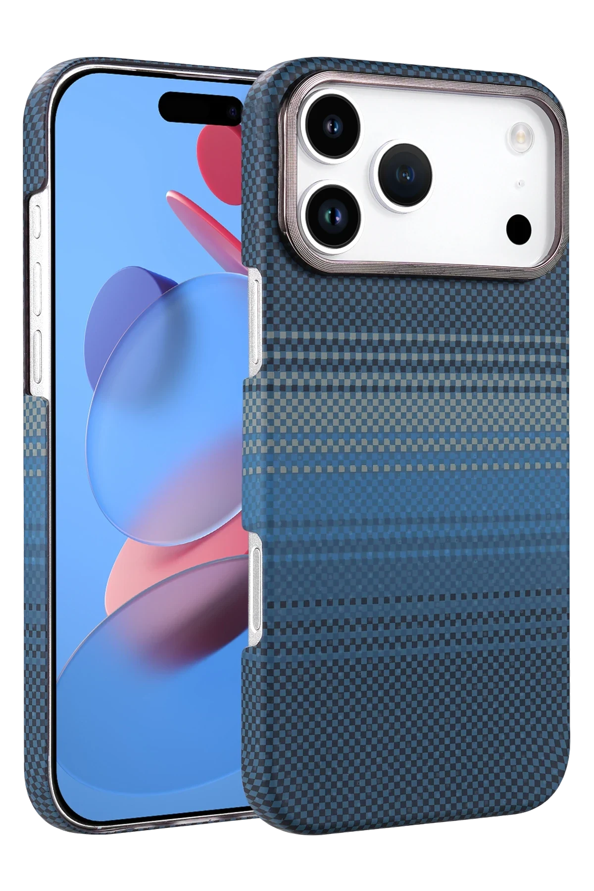 uryport Apple iPhone 17 Pro Max Vega Magsafe Kapak - Mavi