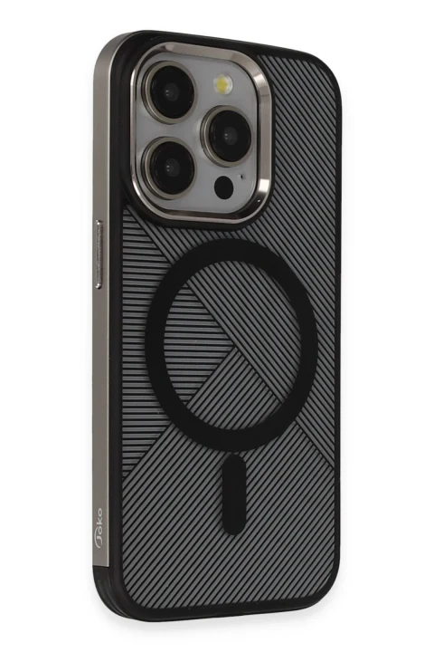 Joko Apple iPhone 14 Pro Max Vito Magsafe Kapak - Titan Gri