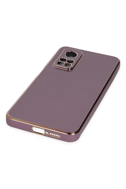 uryport Xiaomi Mi 10T Kılıf Volet Silikon - Mor