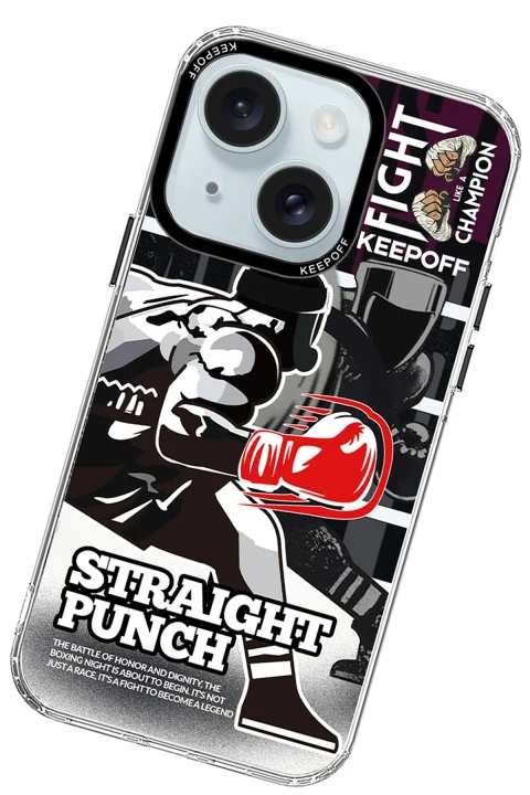 Keep Off Apple iPhone 15 Arena Fighting Magsafe Kapak - Duel