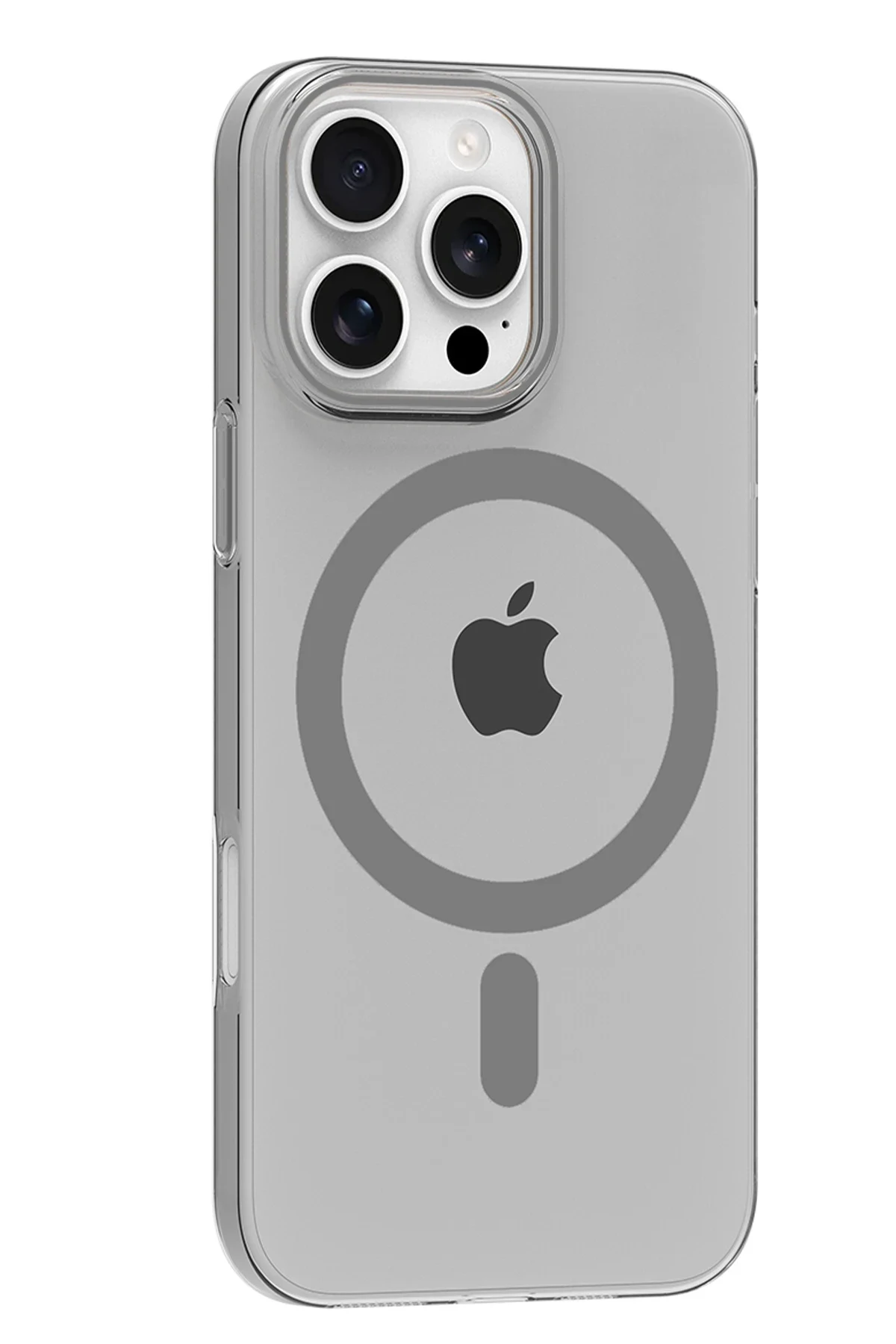 Joko Apple iPhone 16 Pro PC Blank Magsafe Kapak - Natural Grey