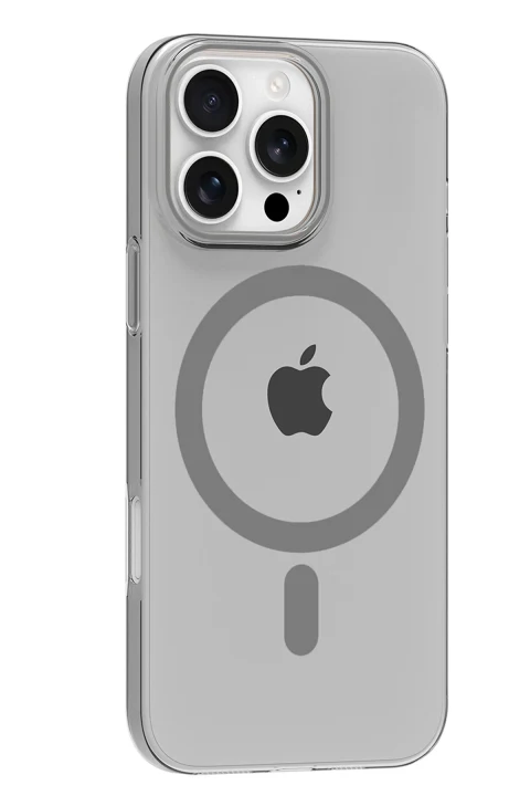 Joko Apple iPhone 16 Pro PC Blank Magsafe Kapak - Natural Grey