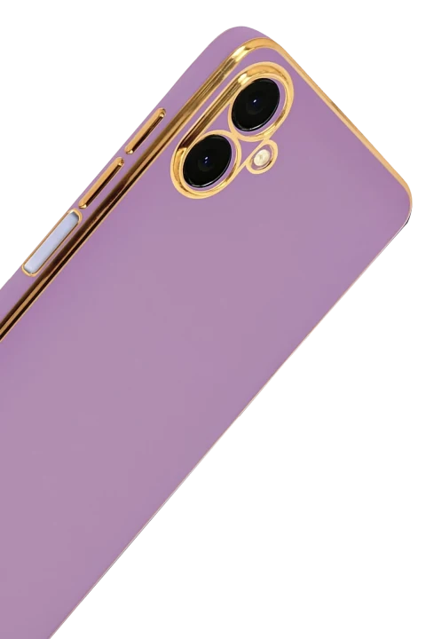 uryport Samsung Galaxy A07 4G Volet Silikon - Mor
