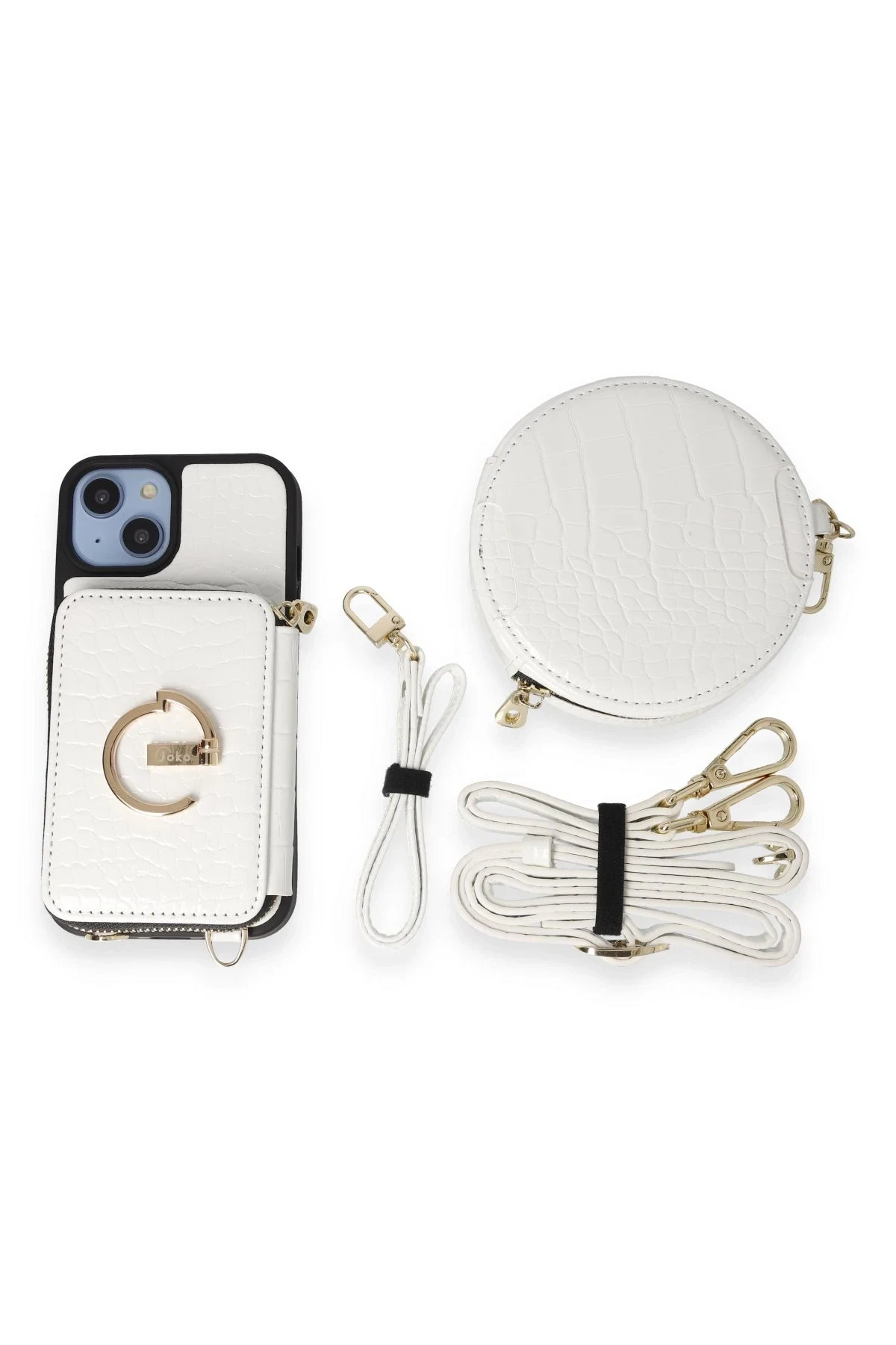 Joko Apple iPhone 14 Kılıf Ermes Kapak - Beyaz