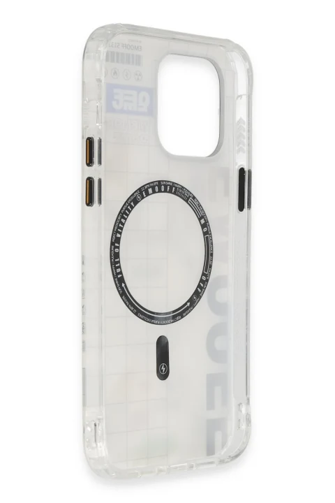 Keep Off Apple iPhone 14 Pro Max Kılıf Clone Space Magsafe Kapak - Clone - 10