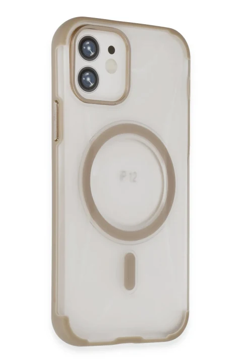 Joko Apple iPhone 12 Hilton Magsafe Kapak - Gold