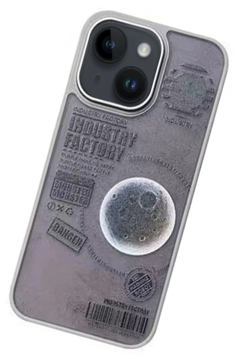 Movenchy Apple iPhone 14 Terra Desenli Kapak - Siyah - 2