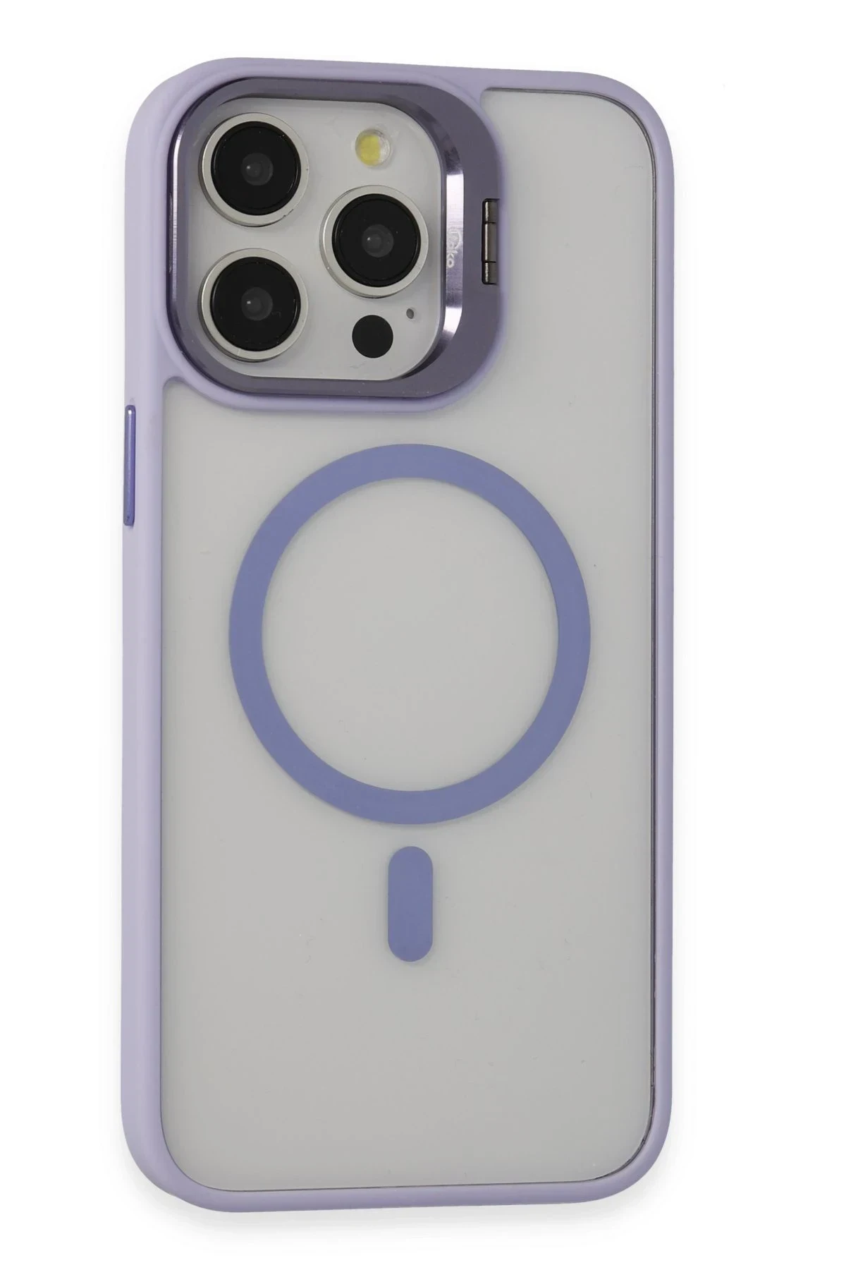 Joko Apple iPhone 13 Pro Max Kılıf Roblox Lens Magsafe Standlı Kapak - Lila
