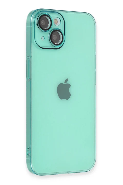 uryport Apple iPhone 14 Kılıf Armada Lensli Kapak - Yeşil