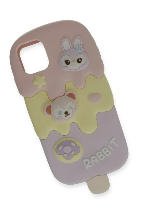 uryport Apple iPhone 13 Kılıf Poky Karakter Silikon Kapak- Desen 11