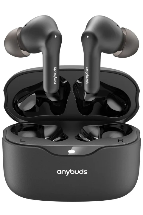 Tozo Anybuds Pro Aktif Gürültü Engelleyici Özellikli Bluetooth 5.3 Kablosuz TWS Airpods Kulaklık - Siyah