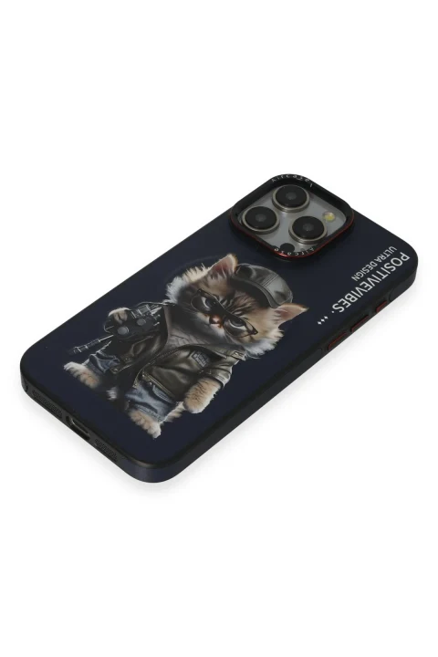 Joko Apple iPhone 15 Pro Fun Magsafe Kapak - Lacivert