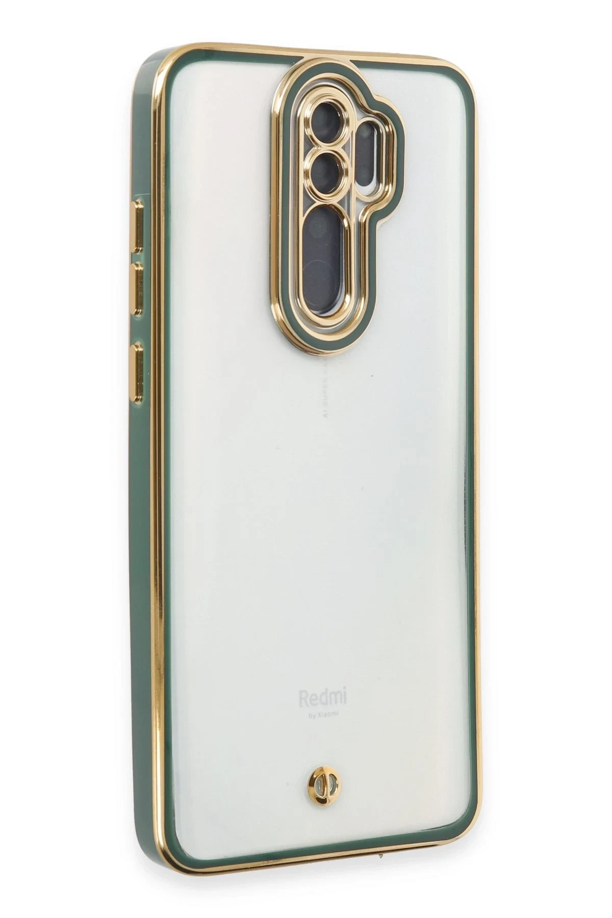 uryport Xiaomi Redmi Note 8 Pro Kılıf Liva Lens Silikon - Yeşil