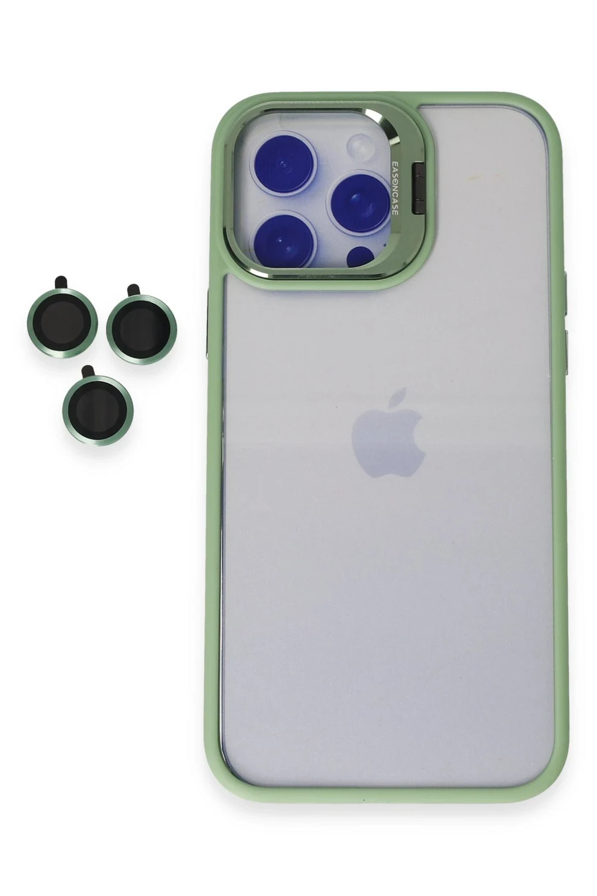 Joko Apple iPhone 13 Pro Max Kılıf Roblox Lens Standlı Kapak - Yeşil
