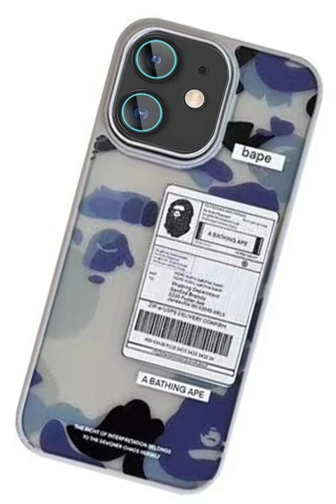 Movenchy Apple iPhone 11 Terra Desenli Kapak - Siyah - 3