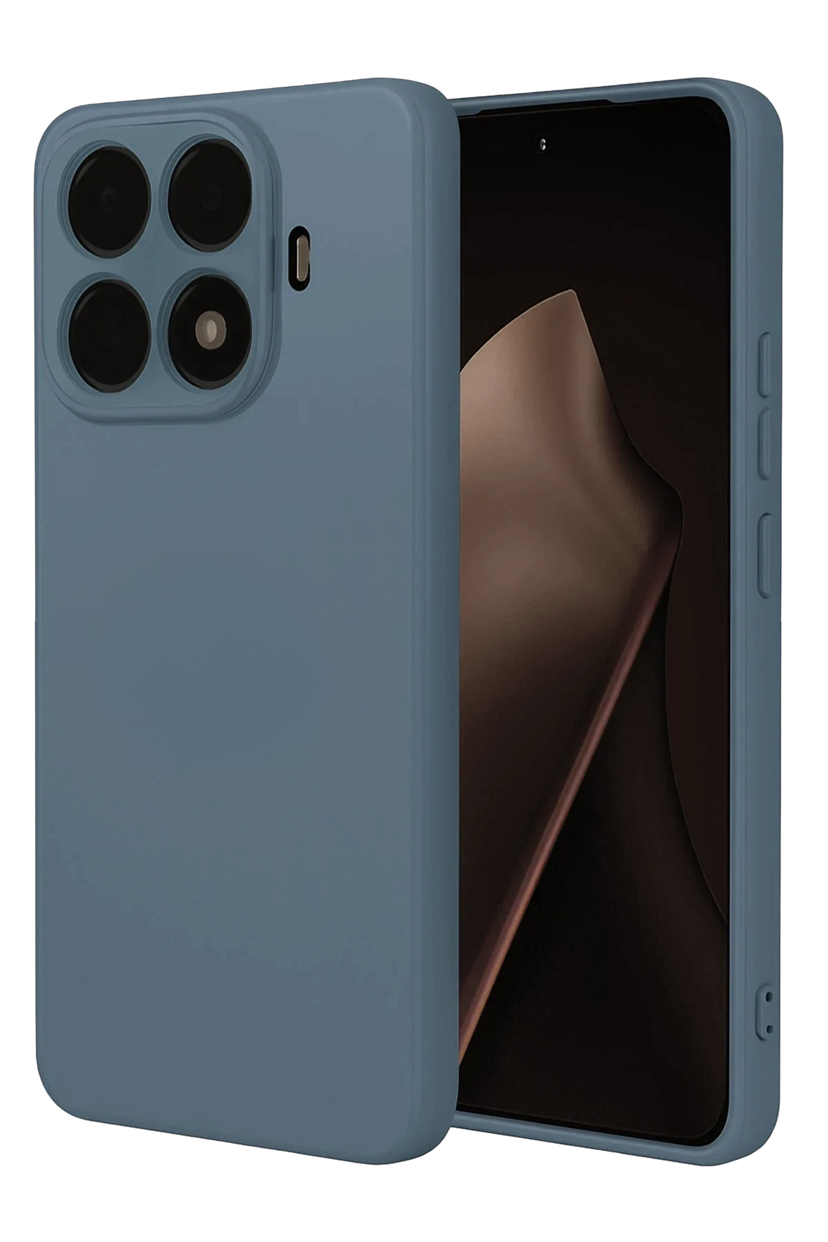 uryport Xiaomi Mi 15T Pro Nano içi Kadife Silikon - Gri
