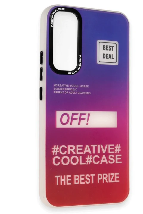 uryport Samsung Galaxy A34 5G Kılıf Estoril Desenli Kapak - Estoril - 9