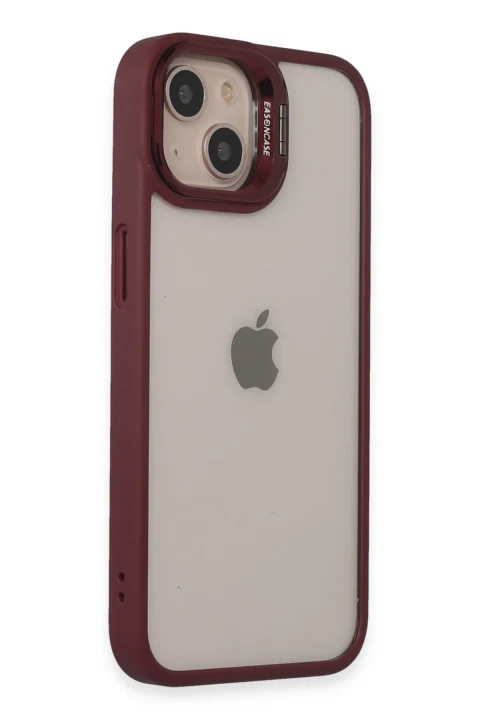 Joko Apple iPhone 15 Kılıf Roblox Lens Standlı Kapak - Bordo