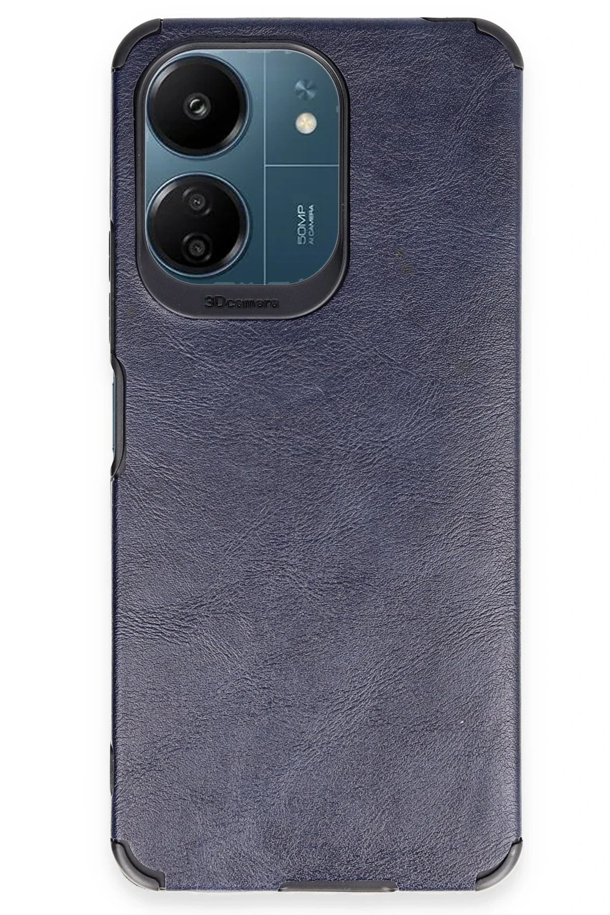 uryport Xiaomi Redmi 13C Kılıf Loop Deri Silikon - Lacivert