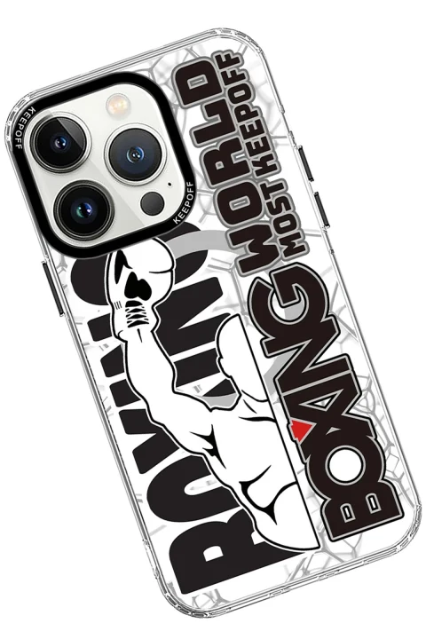 Keep Off Apple iPhone 15 Pro Max Arena Fighting Magsafe Kapak - Win