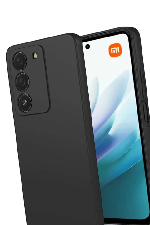 uryport Xiaomi Redmi 15 4G First Silikon - Siyah