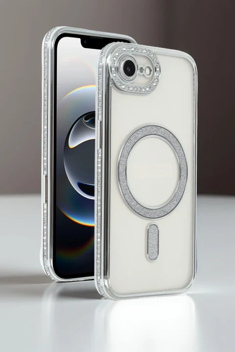 uryport Apple iPhone 16E Joke Simli Magneticsafe Kılıf - Gold