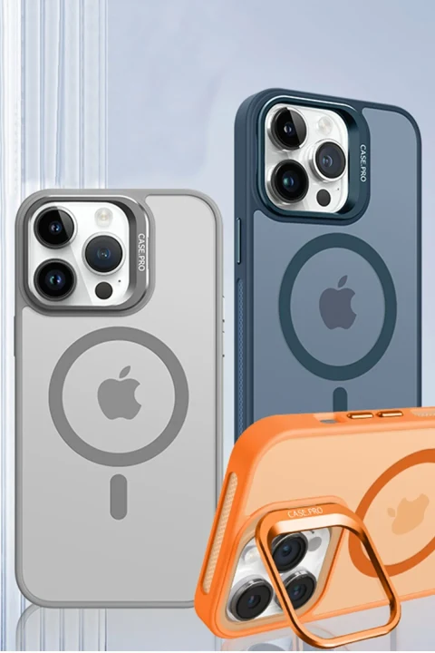 Joko Apple iPhone 15 Plus Flet Lens Magsafe Kapak - Derin Mor
