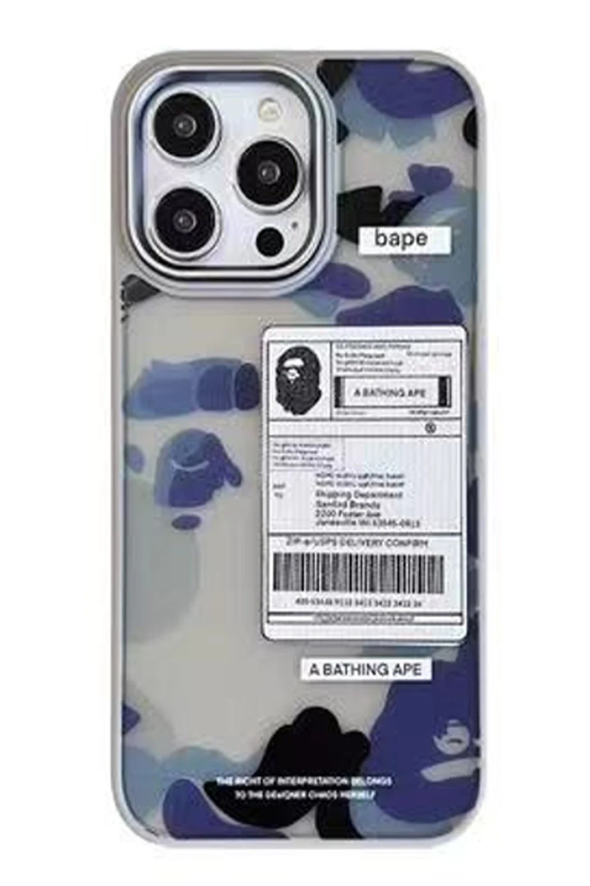 Movenchy Apple iPhone 14 Pro Terra Desenli Kapak - Siyah - 3