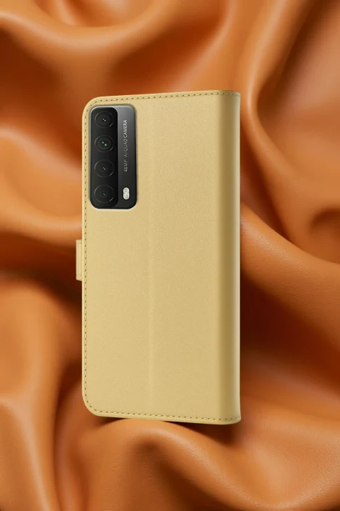 uryport Huawei P Smart 2021 Kılıf Trend S Plus Kapaklı Kılıf - Kırmızı