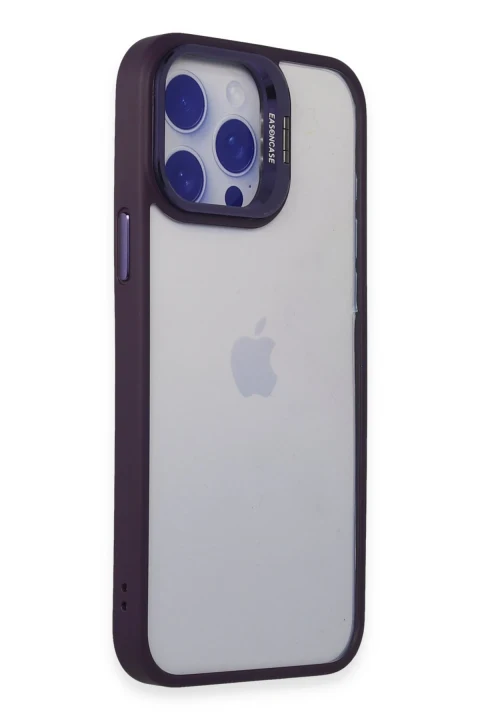 Joko Apple iPhone 14 Pro Kılıf Roblox Lens Standlı Kapak - Derin Mor
