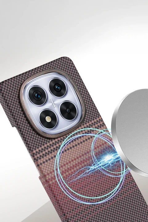 uryport Xiaomi Redmi Note 14 Pro Plus Vega Magsafe Kapak - Yeşil