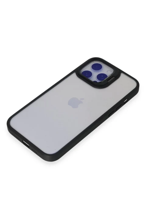 Joko Apple iPhone 14 Pro Max Kılıf Roblox Lens Standlı Kapak - Siyah