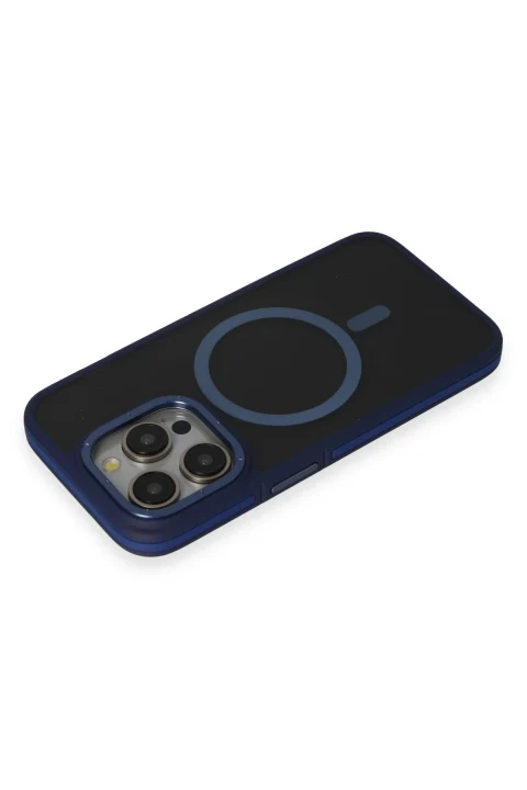 Joko Apple iPhone 15 Pro Max Rocky Magsafe Kapak - Lacivert