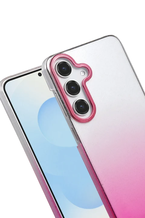 uryport Samsung Galaxy A16 5G Glossy Kapak - Mor